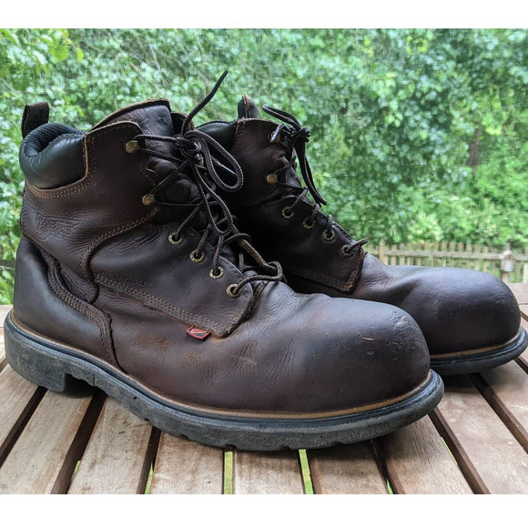Red Wing Men's DynaForce® 6-inch Waterproof Safety Toe Boot 4215 Size 12D - Picture 1 of 12